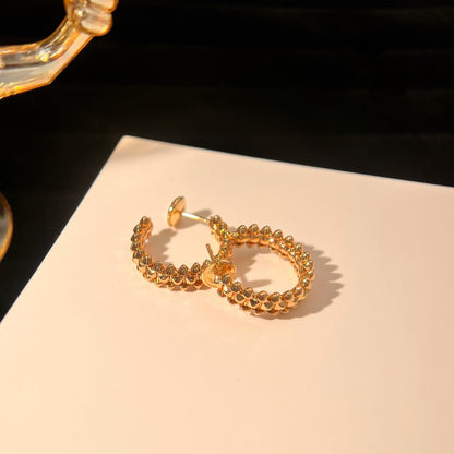[Amore]CLASH SMALL HOOP EARRINGS