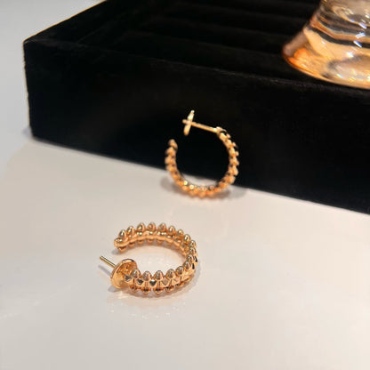 [Amore]CLASH SMALL HOOP EARRINGS