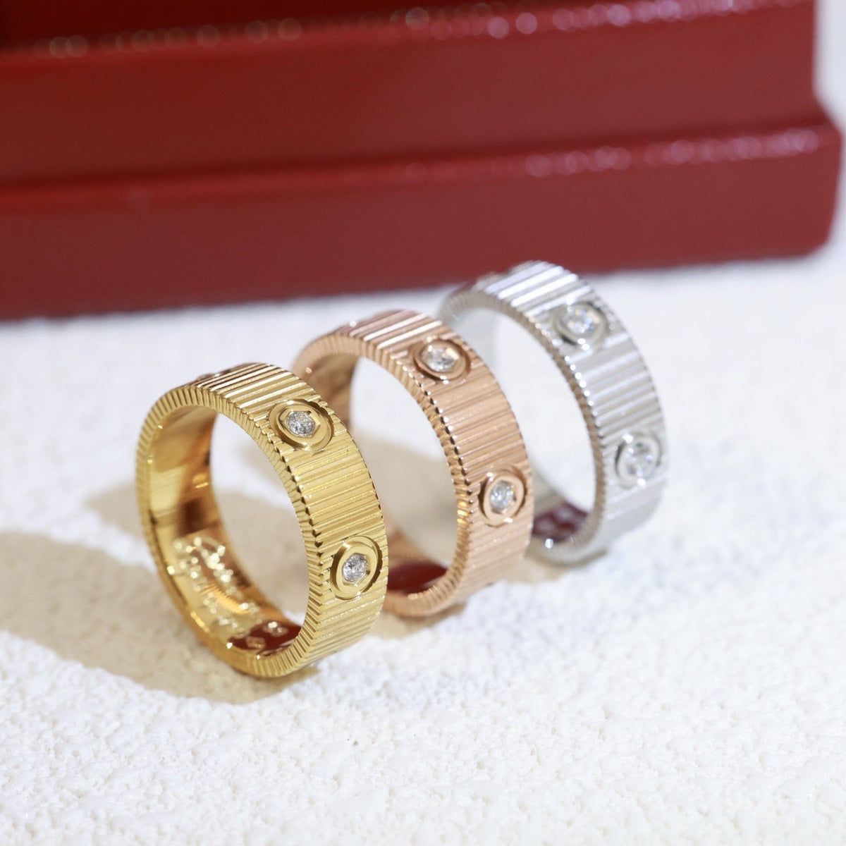 [Amore]LOVE 6.5MM UNLIMITED RING, 6 DIAMONDS