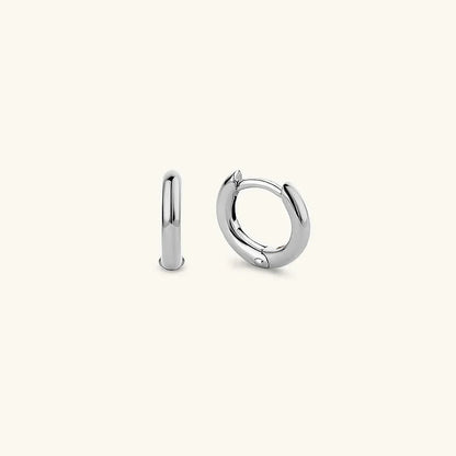 [Amore]Ingrid Two Tone Hoop Earring