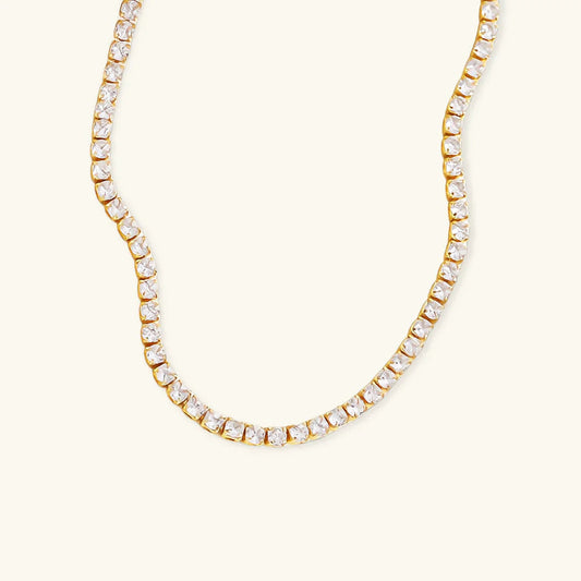 [Amore]Isolde Diamond Tennis Necklace