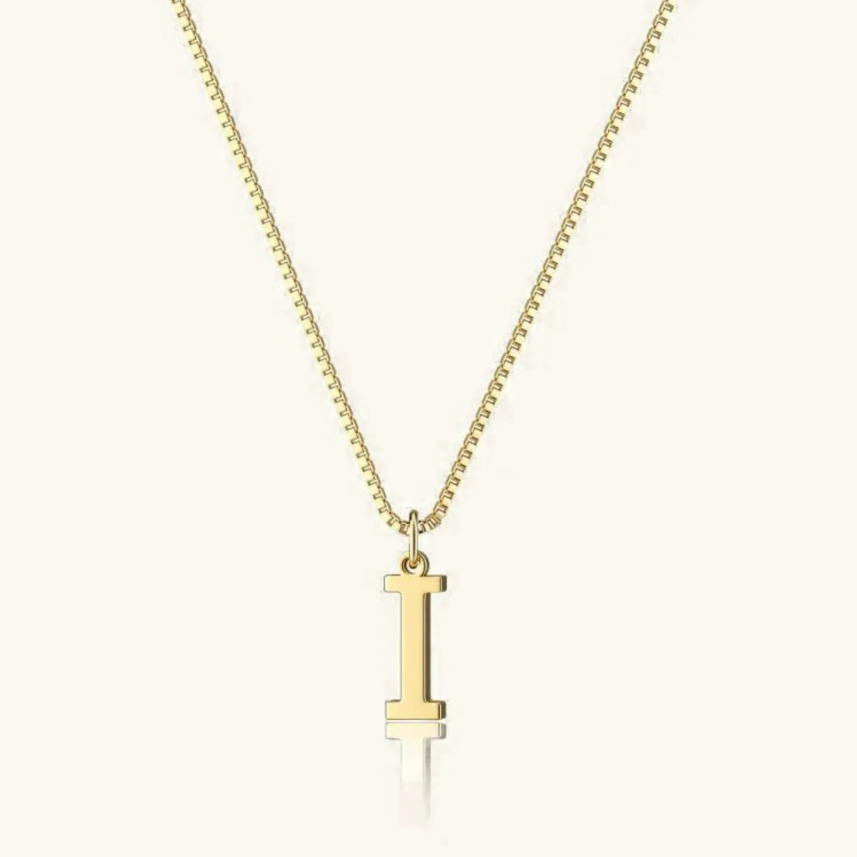 [Amore]Therese Letter Initial Gold Necklace