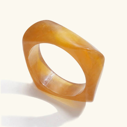 [Amore]Kaitlyn Chunky Acrylic Bangle