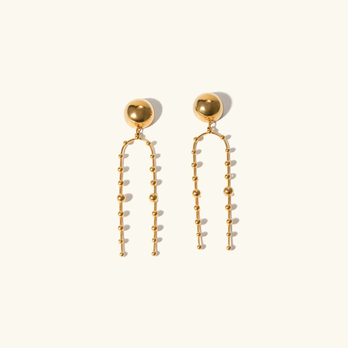 [Amore]Amabel Gold Earrings