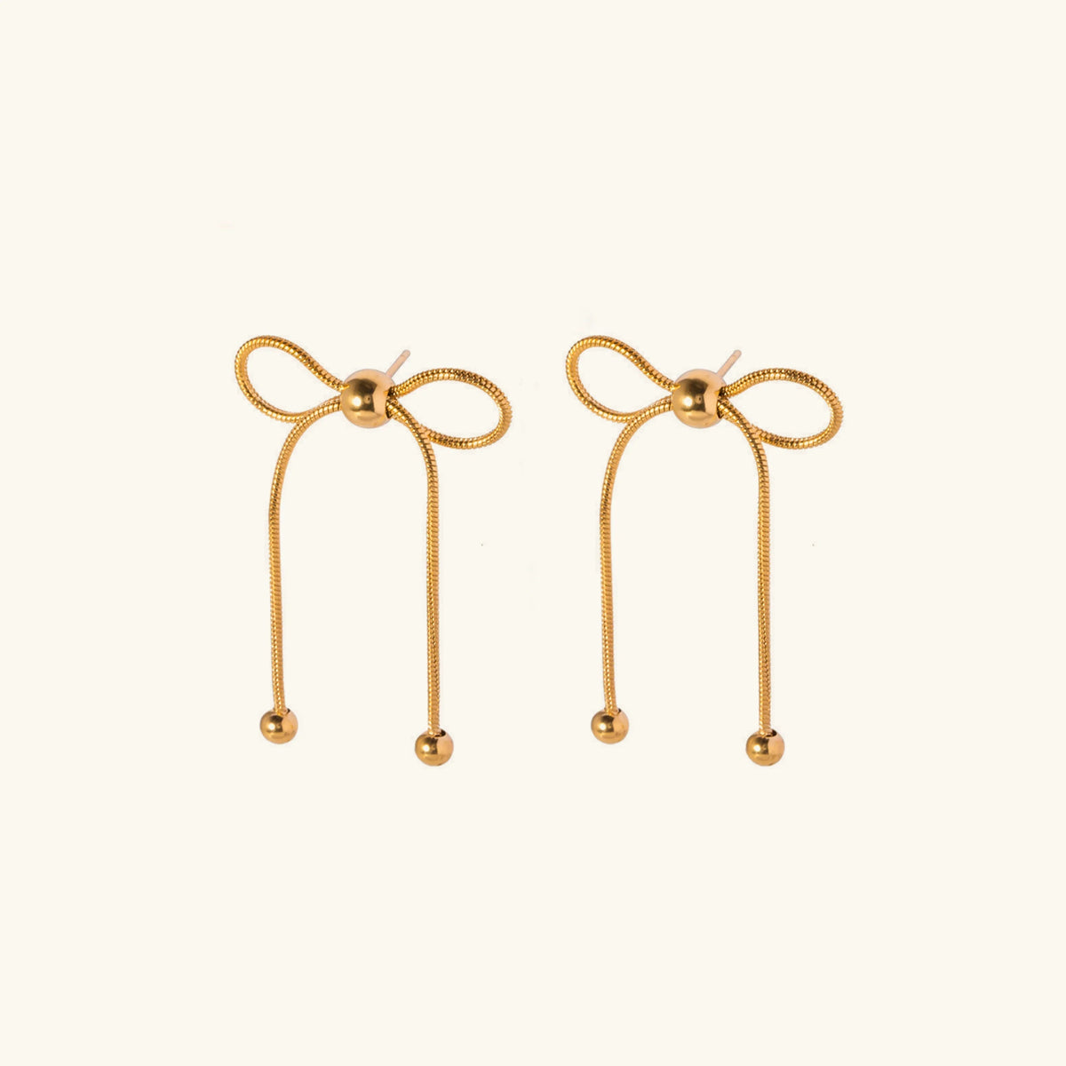 [Amore]Annie Gold Earrings