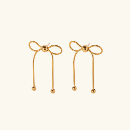 [Amore]Annie Gold Earrings