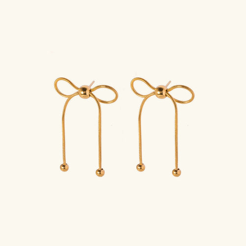 [Amore]Annie Gold Earrings