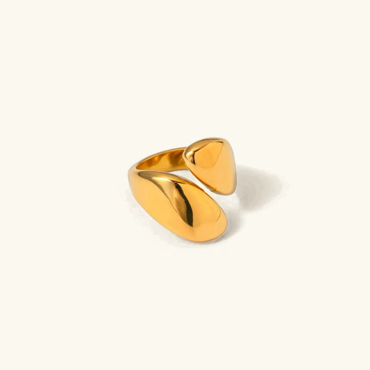 [Amore]Hattaria Gold Ring
