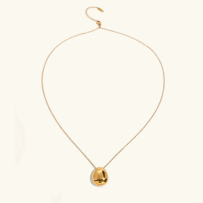 [Amore]Claribel Gold Dome Necklace