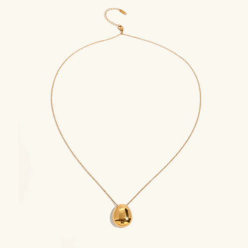 [Amore]Claribel Gold Dome Necklace