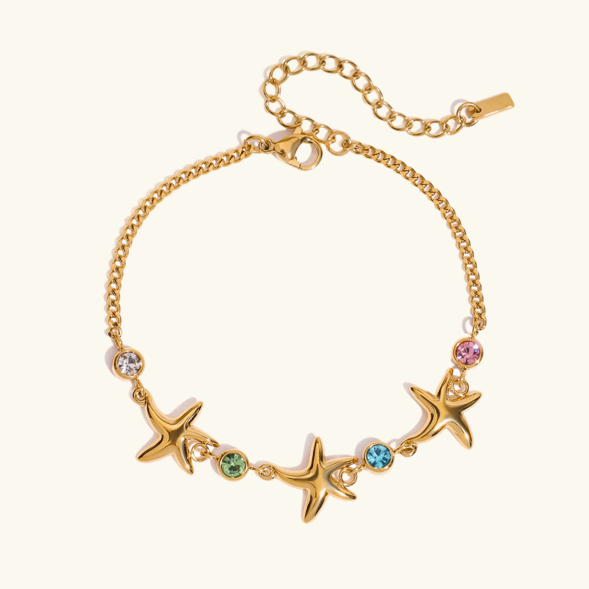 [Amore]Kristine Golden Starfish Bracelet