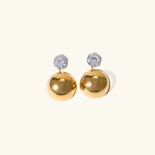 [Amore]Gretta Gold Earrings