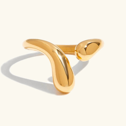 [Amore]Diane Twisted Band Ring