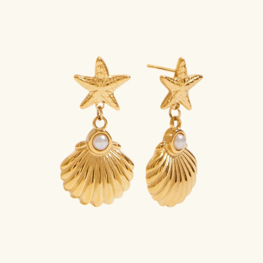 [Amore]Bernadette Freshwater Pearl Earrings