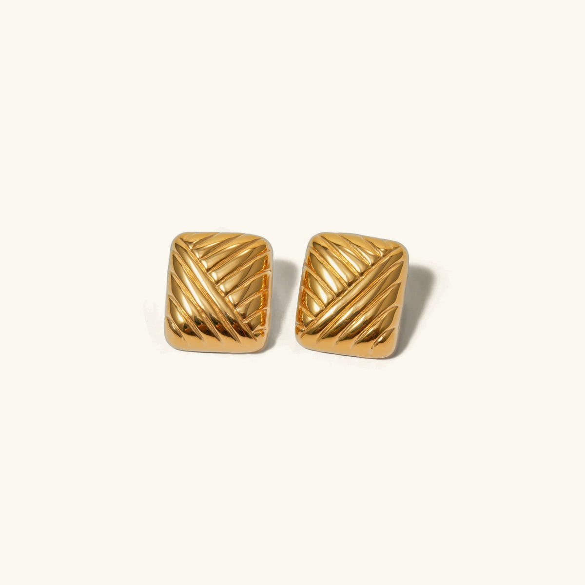 [Amore]Inez Gold Earrings