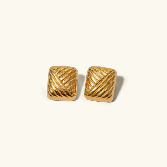 [Amore]Inez Gold Earrings
