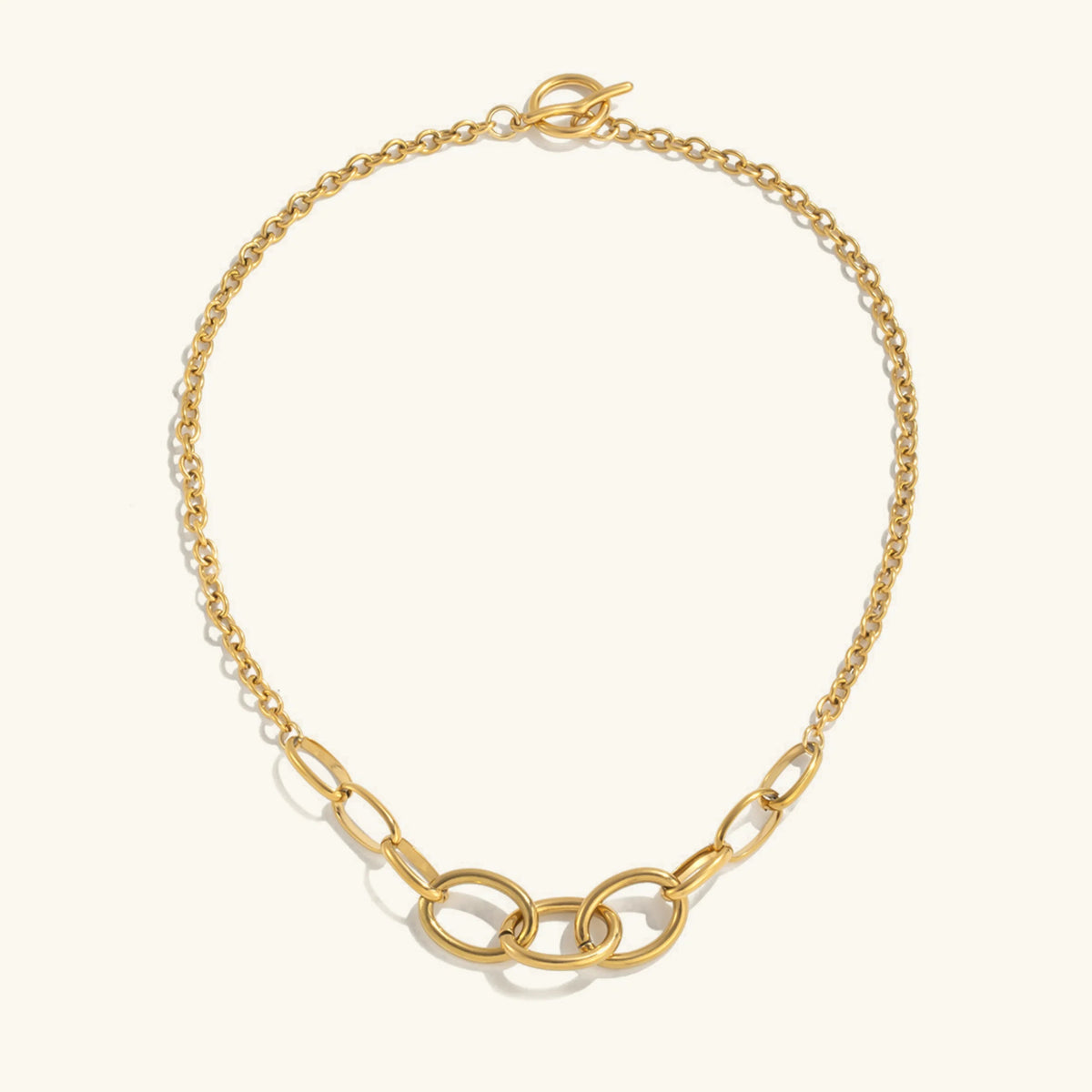 [Amore]Renelle Gold Chain Necklace