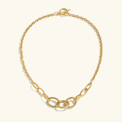 [Amore]Renelle Gold Chain Necklace