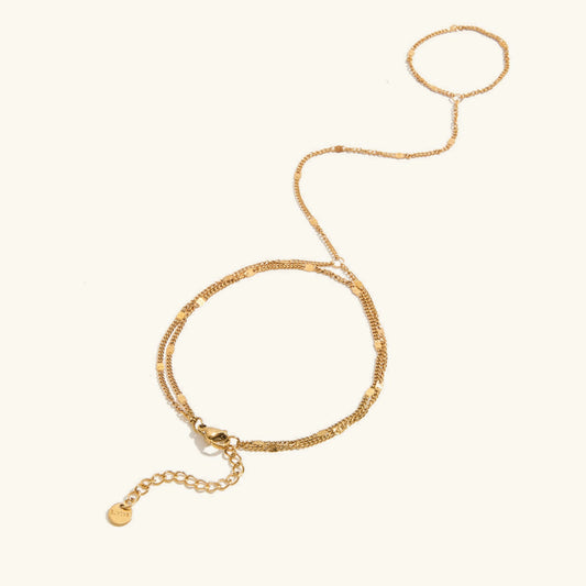 [Amore]Mimi Golden Hand Chain