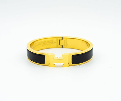 [Amore]H BLACK BRACELET