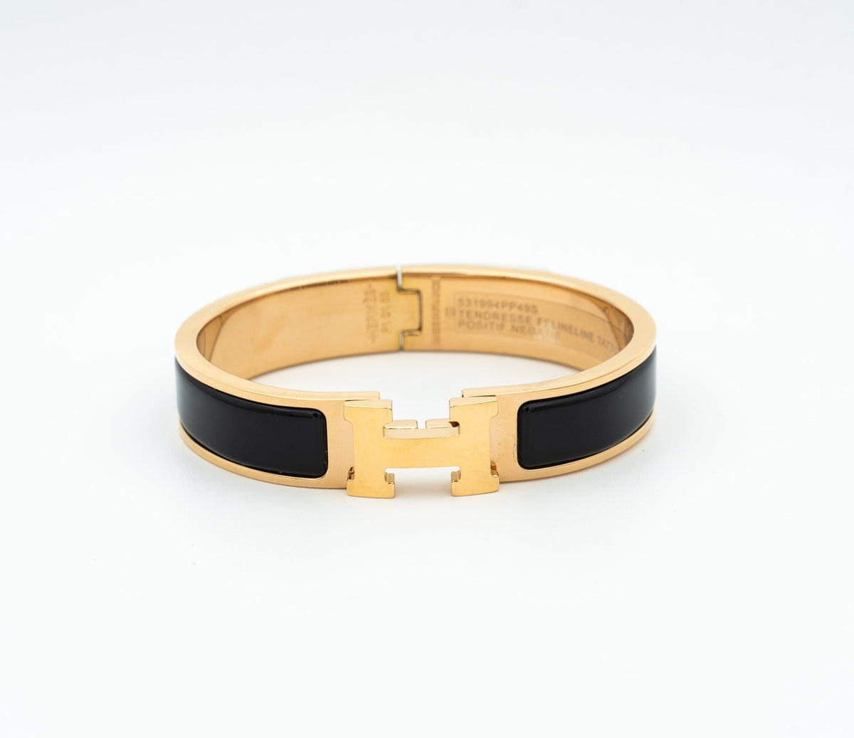 [Amore]H BLACK BRACELET