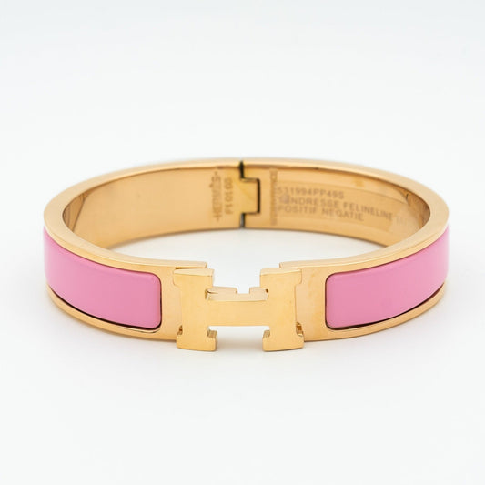 [Amore]H PINK BRACELET