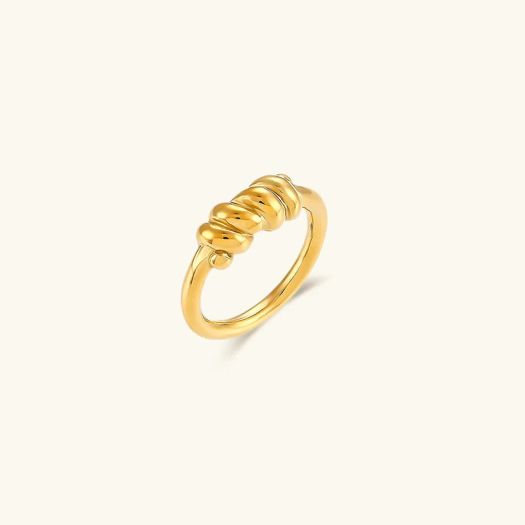 [Amore]Lacrima Gold Ring