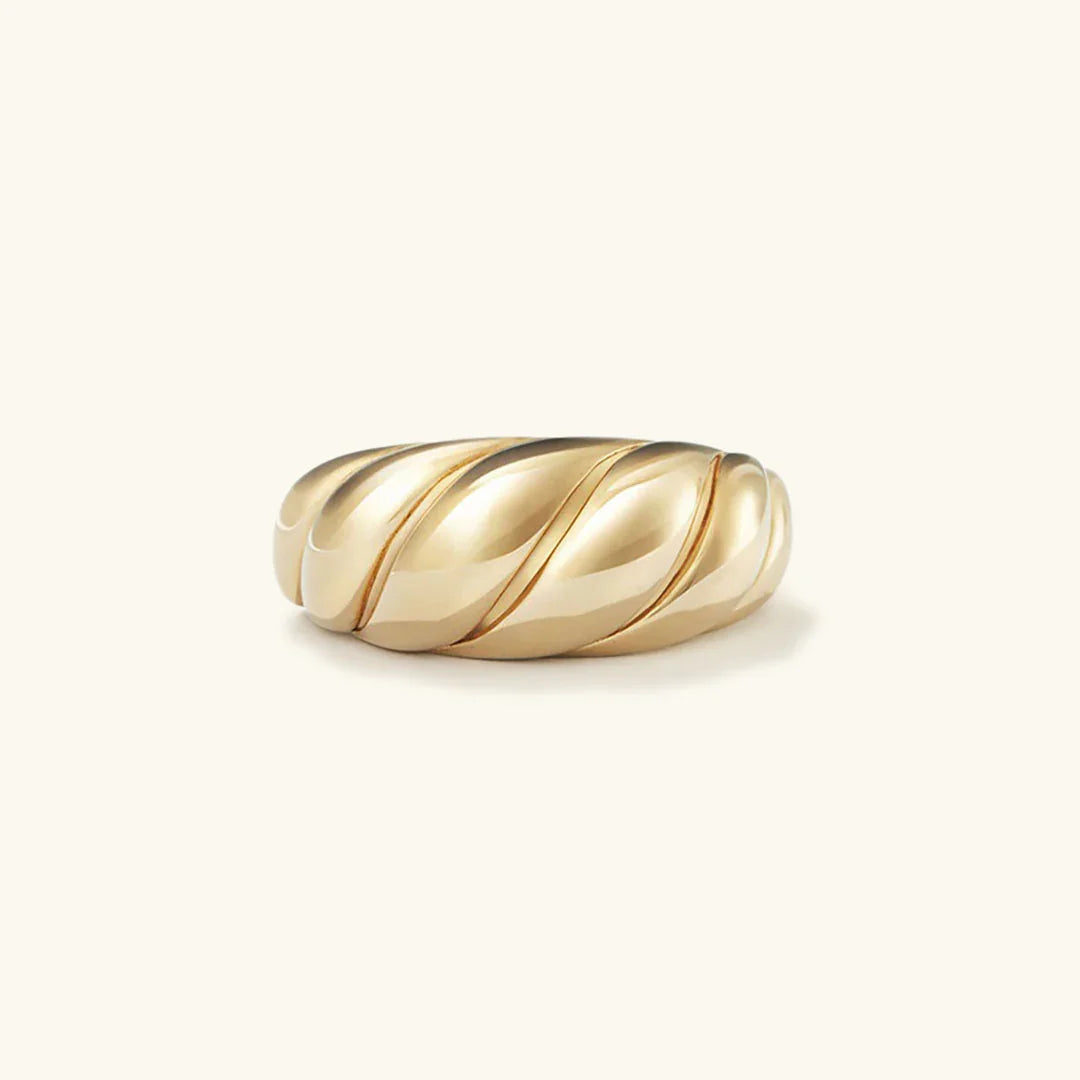 [Amore]Lorelei Gold Croissant Ring