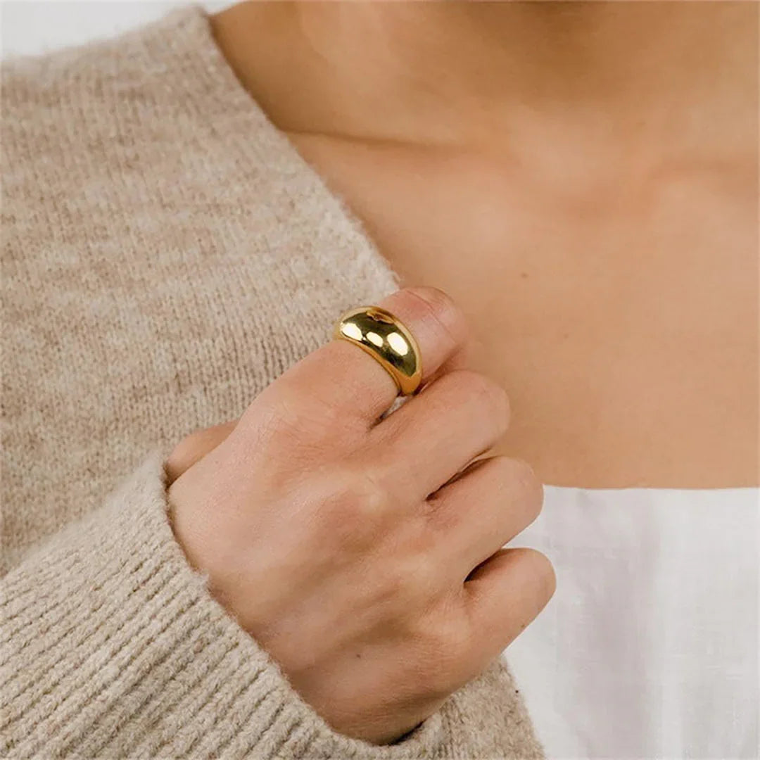[Amore]Lyra Gold Ring