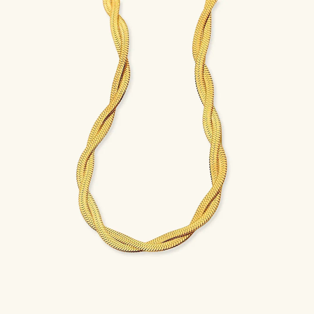 [Amore]Lysa Twisted Chain Necklace
