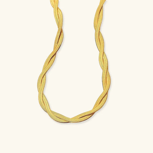 [Amore]Lysa Twisted Chain Necklace