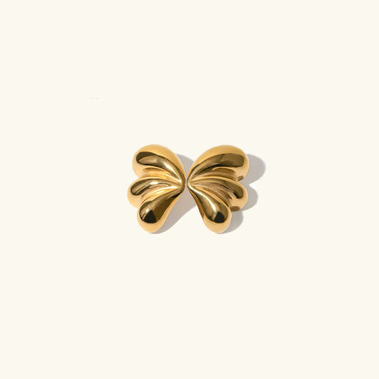 [Amore]Liesel Gold Butterfly Earrings