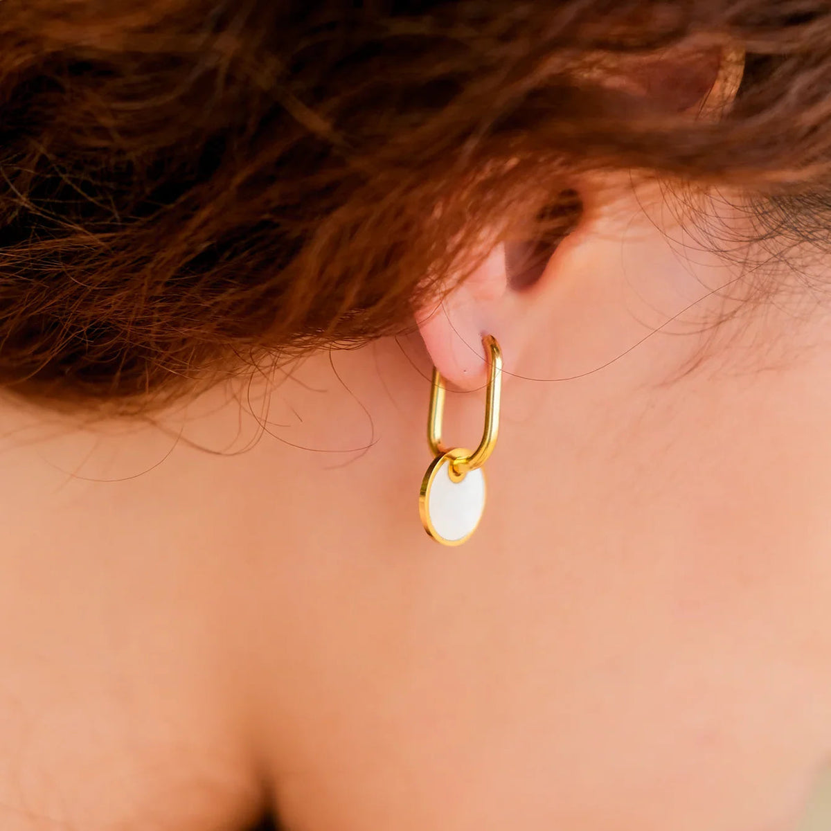 [Amore]Lora Gold Earrings
