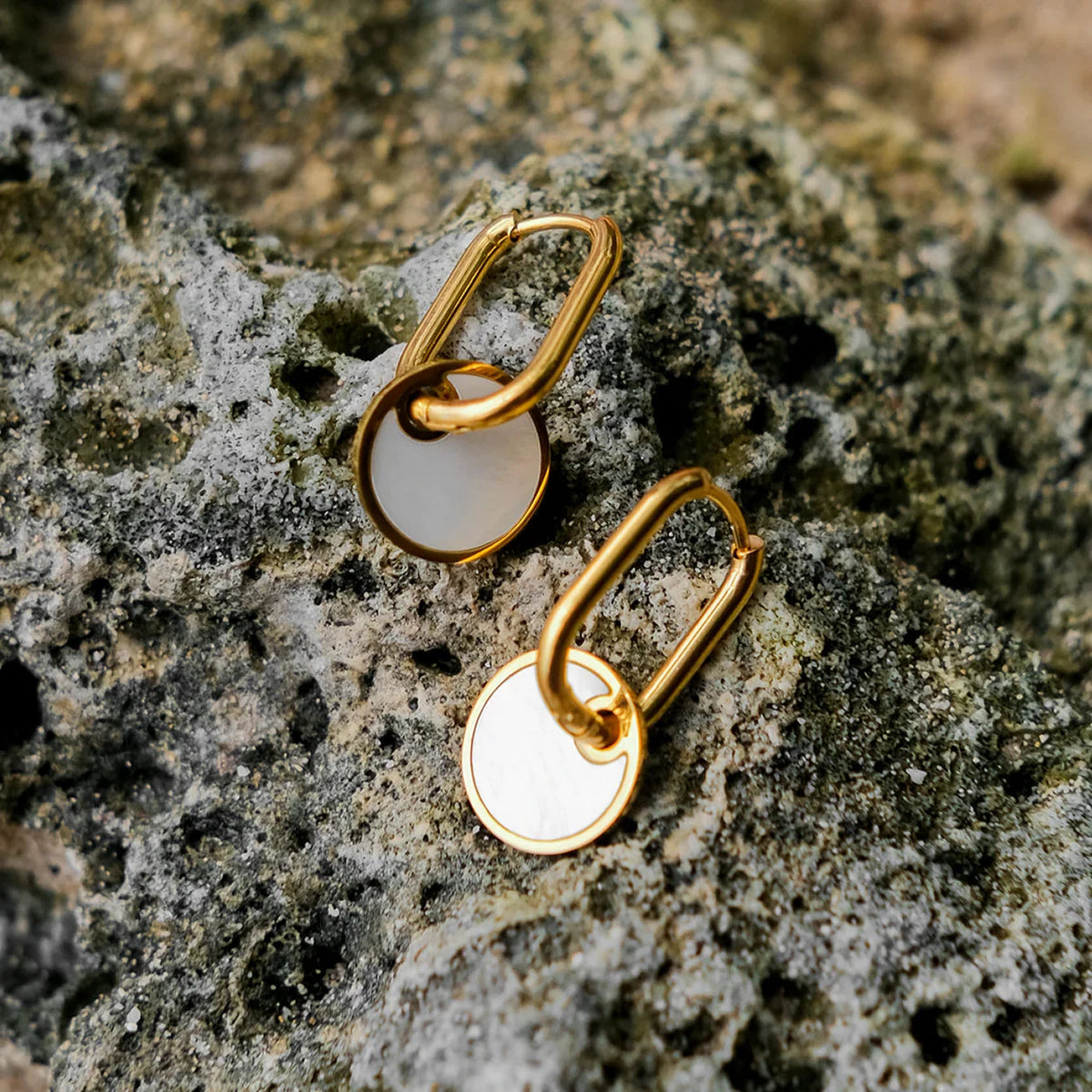 [Amore]Lora Gold Earrings