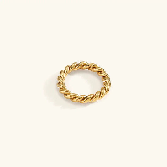 [Amore]Melody Gold Twist Ring