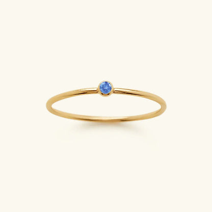 [Amore]Amelia Birthstone Stacker Ring