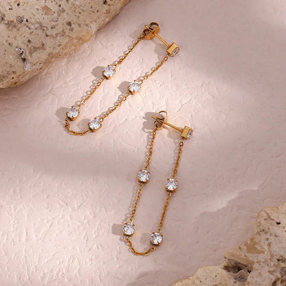 [Amore]Iris Diamond Earrings