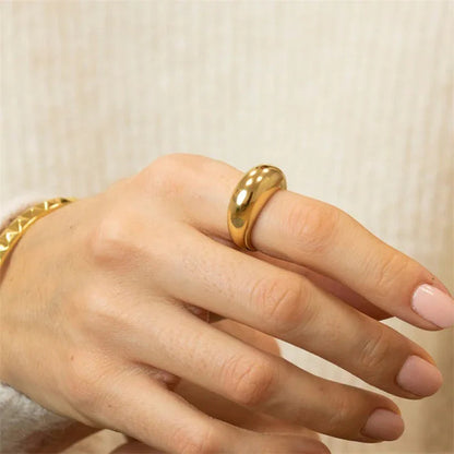 [Amore]Elise Gold Ring
