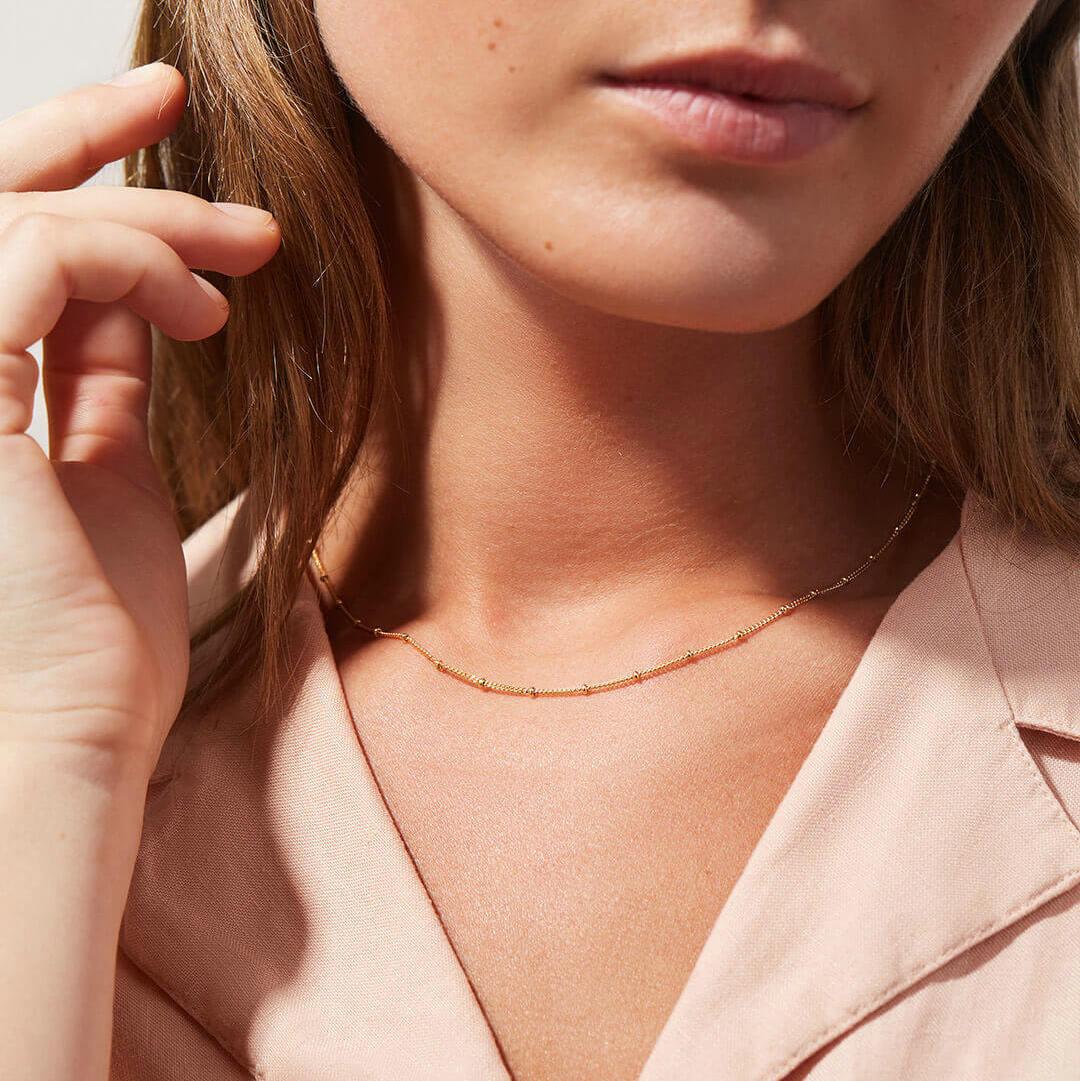 [Amore]Julia Gold Chain Necklace