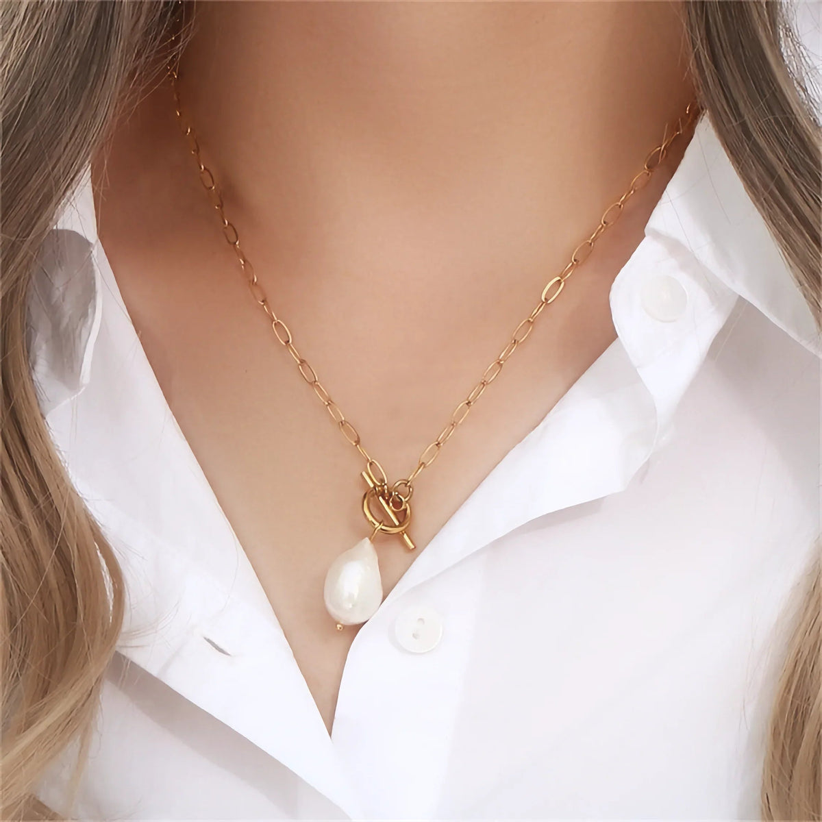 [Amore]Aphrodite Freshwater Pearl Necklace