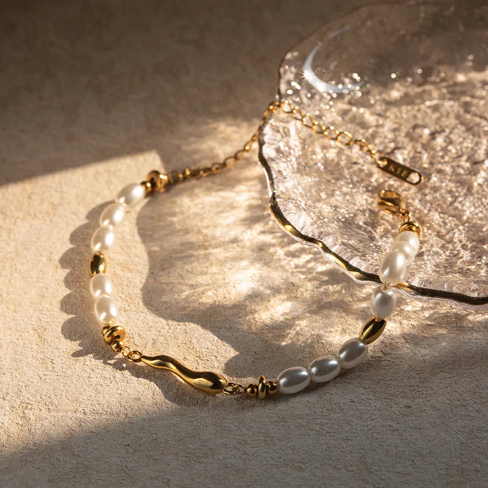 [Amore]Dominique Freshwater Pearl Bracelet