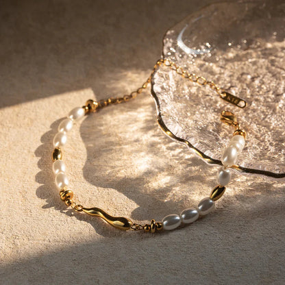 [Amore]Dominique Freshwater Pearl Bracelet