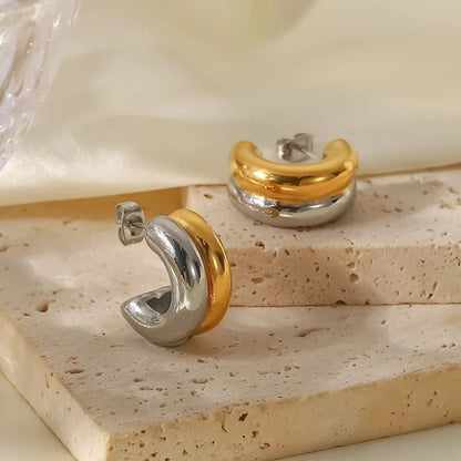 [Amore]Henrietta Gold Earrings