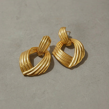 [Amore]Selma Gold Knot Earrings