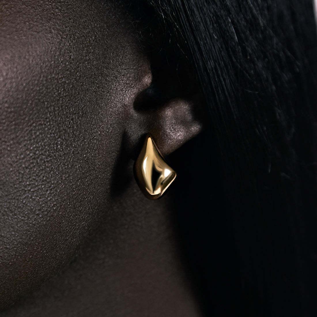 [Amore]Selena Gold Earrings
