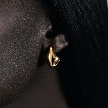 [Amore]Selena Gold Earrings