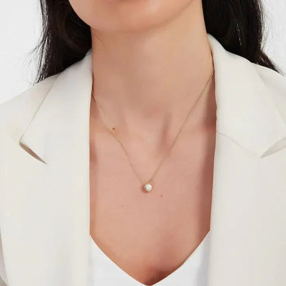 [Amore]Nancy Freshwater Pearl Necklace