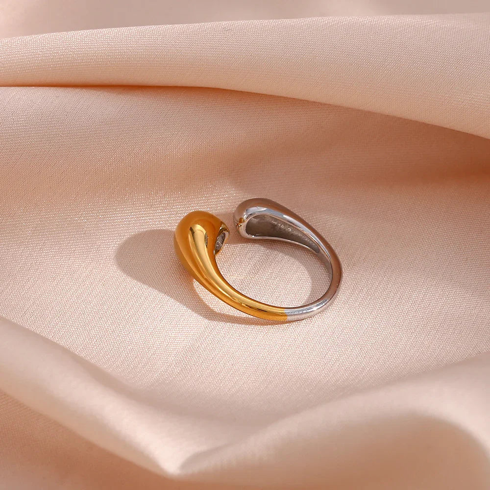 [Amore]Seren Two Tone Gold Ring