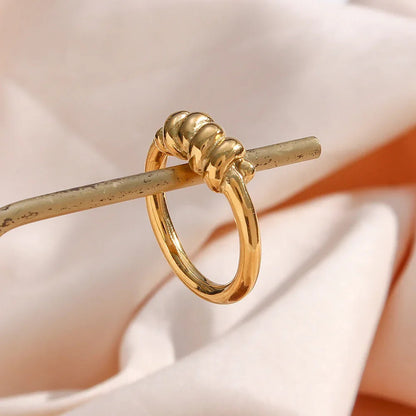 [Amore]Lacrima Gold Ring