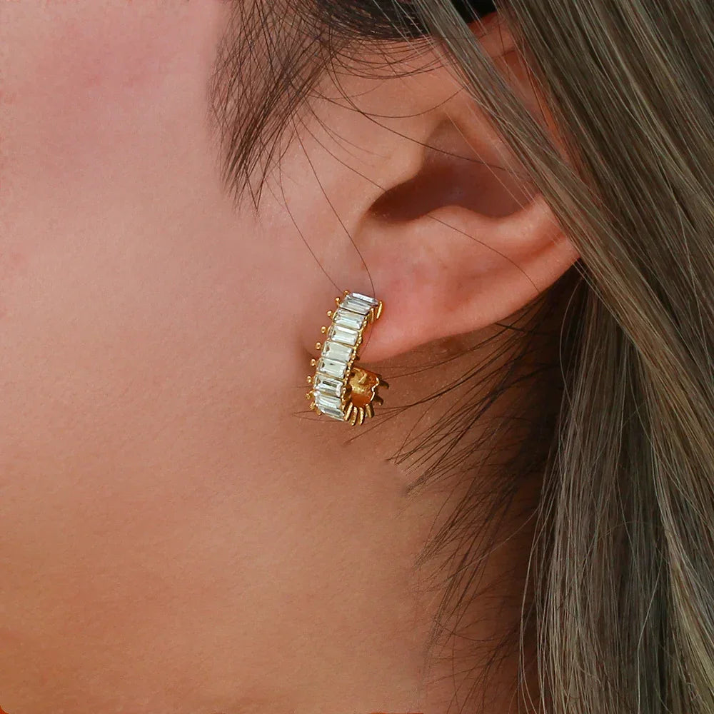 [Amore]Agnes Diamond Earrings